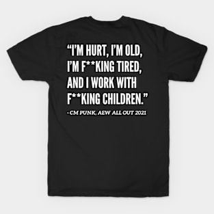 CM PUNK BRAWL OUT MUFFIN QUOTE T-Shirt